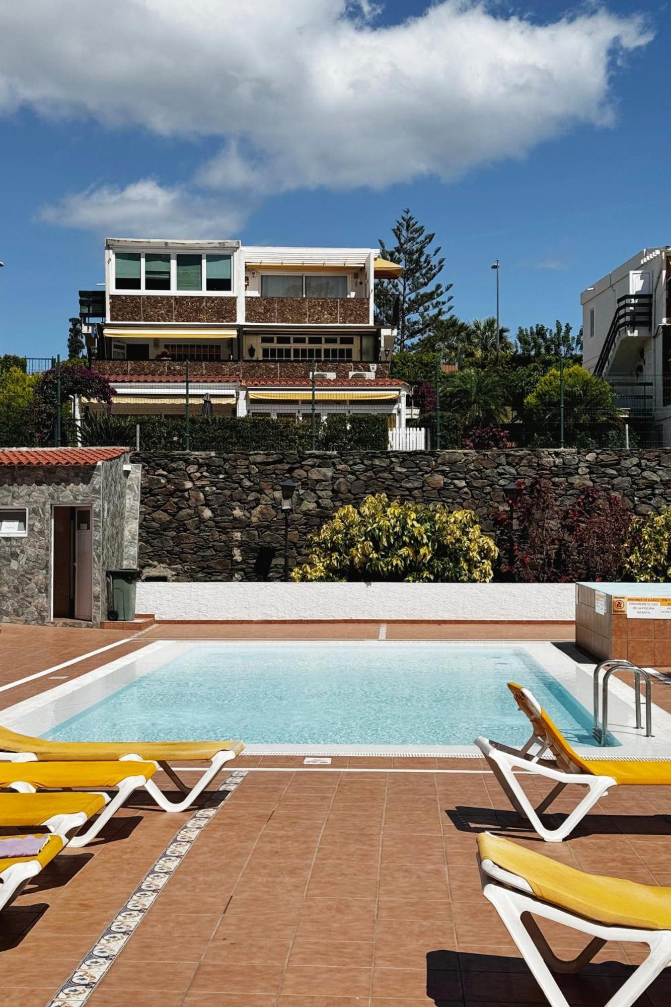 Lovely Apartment In San Agustin: Steps Away From Playa Del Ingles And Maspalomas! San Bartolomé Luaran gambar